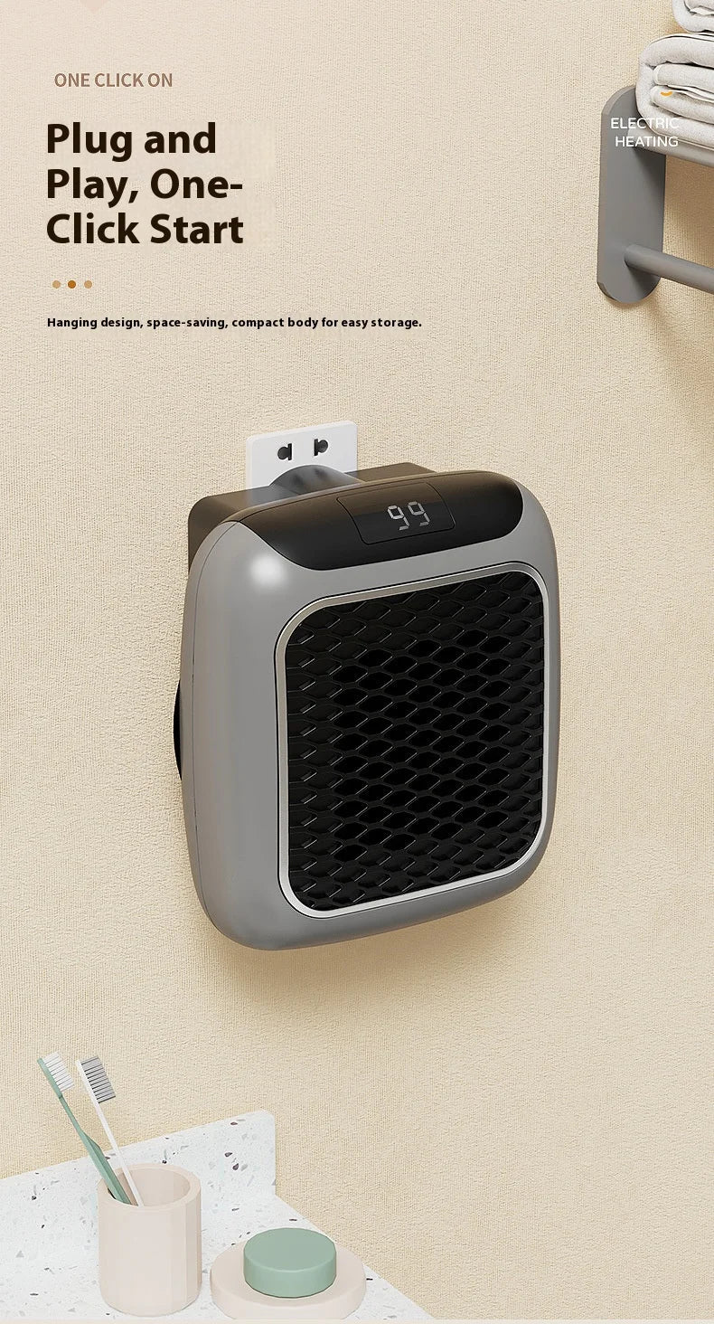 CowLost | product_id-homefish-500w-portable-electric-fan-heater-mini-radiator-with-remote-for-home |8