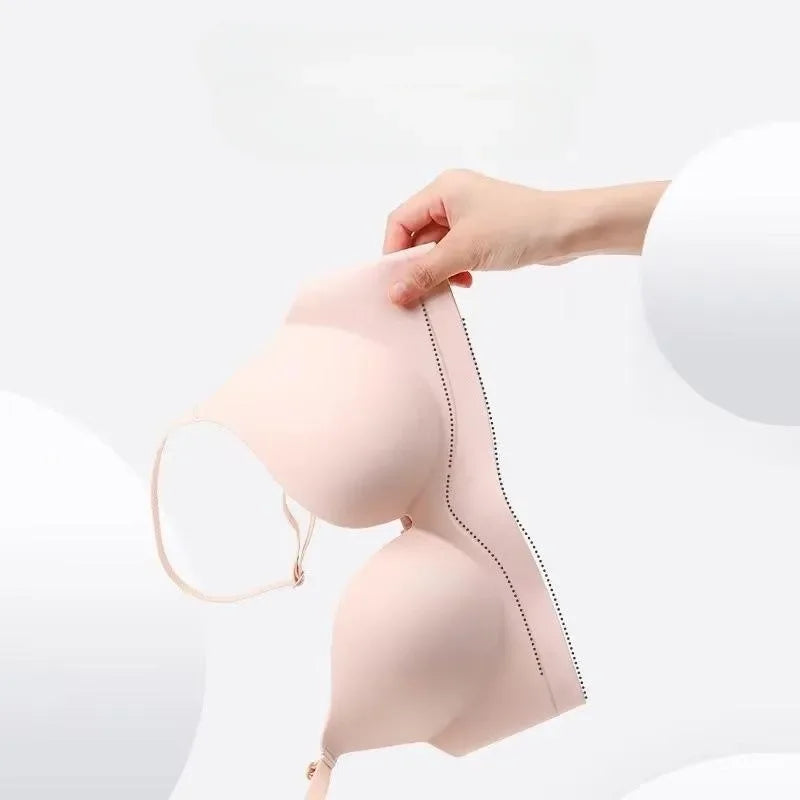 CowLost | product_id-seamless-wire-free-3-4-cup-push-up-bra-for-women-comfortable-support |7
