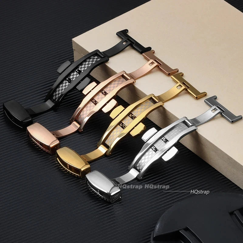 CowLost | product_id-butterfly-deployment-double-click-stainless-steel-watch-band-clasp-14-22mm |3