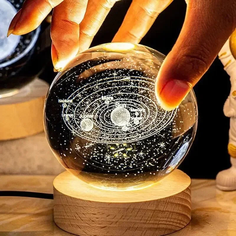 CowLost | product_id-6cm-solar-theme-cosmos-crystal-ball-night-light-rgb-milky-way-moon-desk-ornament |16