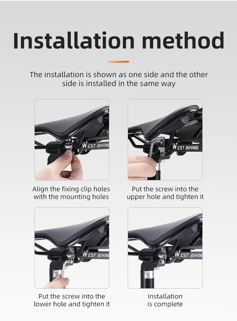 CowLost | west-biking-water-bottle-cage-extension-bracket-bike-saddle-rear-bottle-cage-adapter-seatpost-universal-bicycle-bottle-holder |21