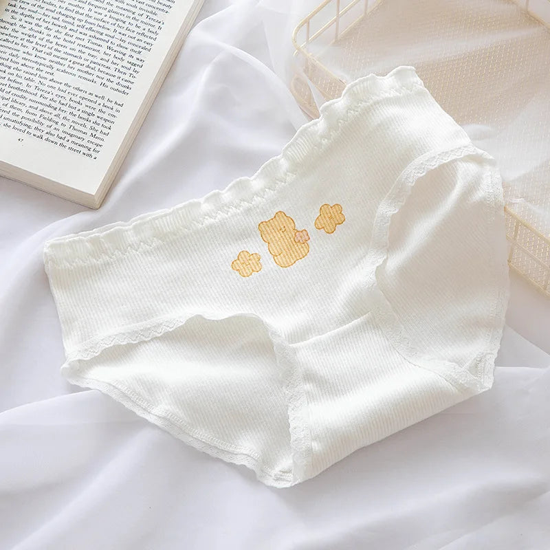 CowLost | 1pc-cotton-panties-for-women-briefs-low-waist-underwear-sexy-underpants-ladies-m-xl-solid-color-lingerie |18