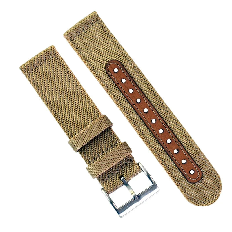 CowLost | product_id-universal-nylon-quick-release-wrist-strap-for-rolex-18-20-22mm-unisex-nylon-leather-band |12
