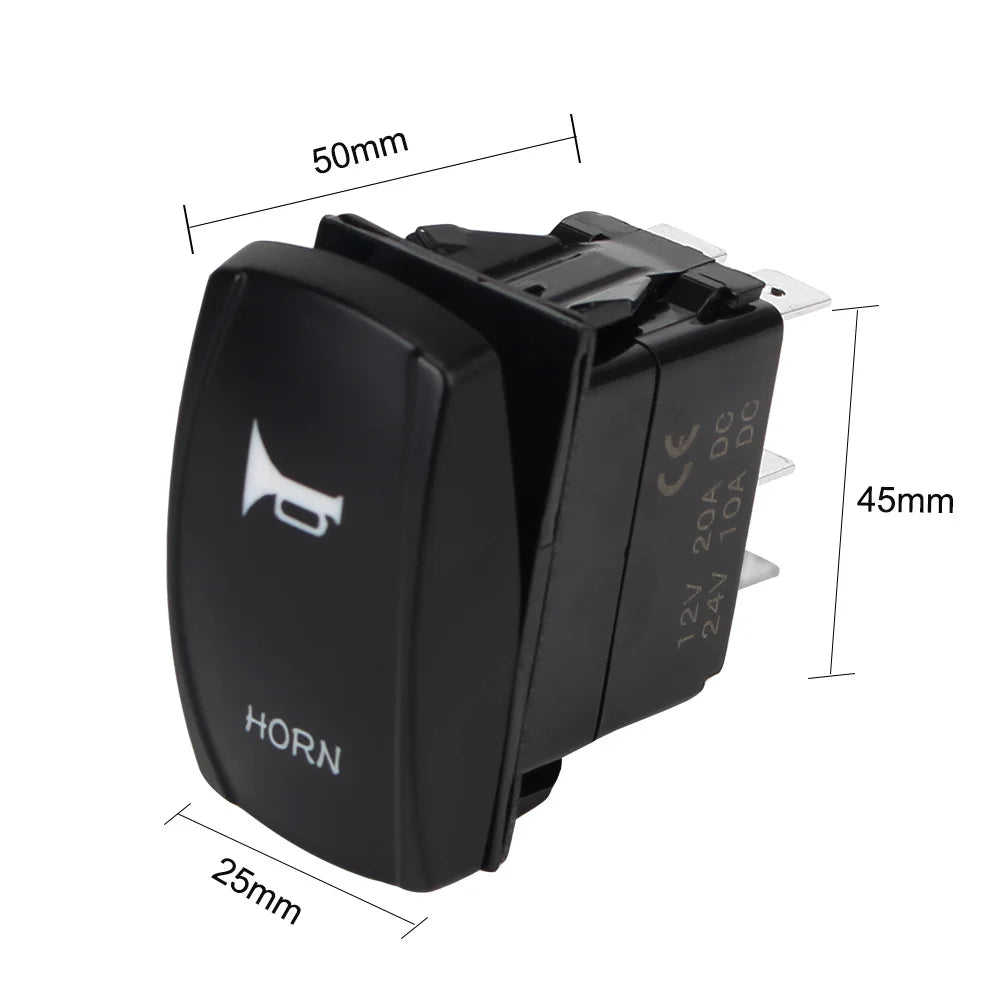 CowLost | product_id-can-am-maverick-commander-rear-front-led-rocker-switch-light-bar-horn-dc12-24v-utv-for-polaris |2