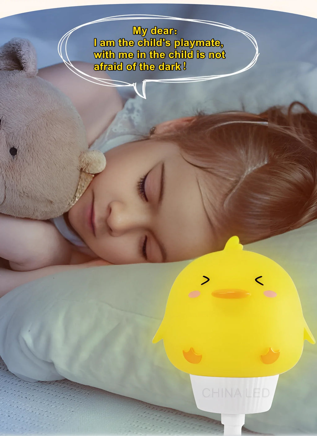 CowLost | product_id-kfvc-usb-led-animal-night-light-bear-chick-kitten-bedside-lamp-for-kids-bedroom |11