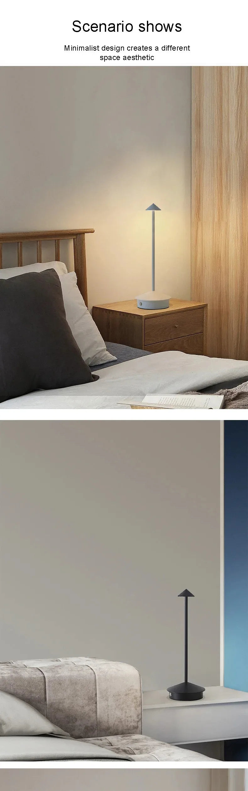 CowLost | product_id-rechargeable-type-c-touch-led-table-lamp-for-dining-hotel-bar-and-desk-use |11