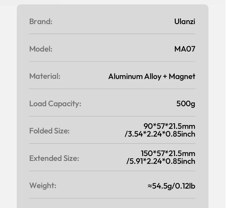 CowLost | double-side-magnetic-phone-mount-for-camera-tripod-for-iphone-16-15-14-13 |22