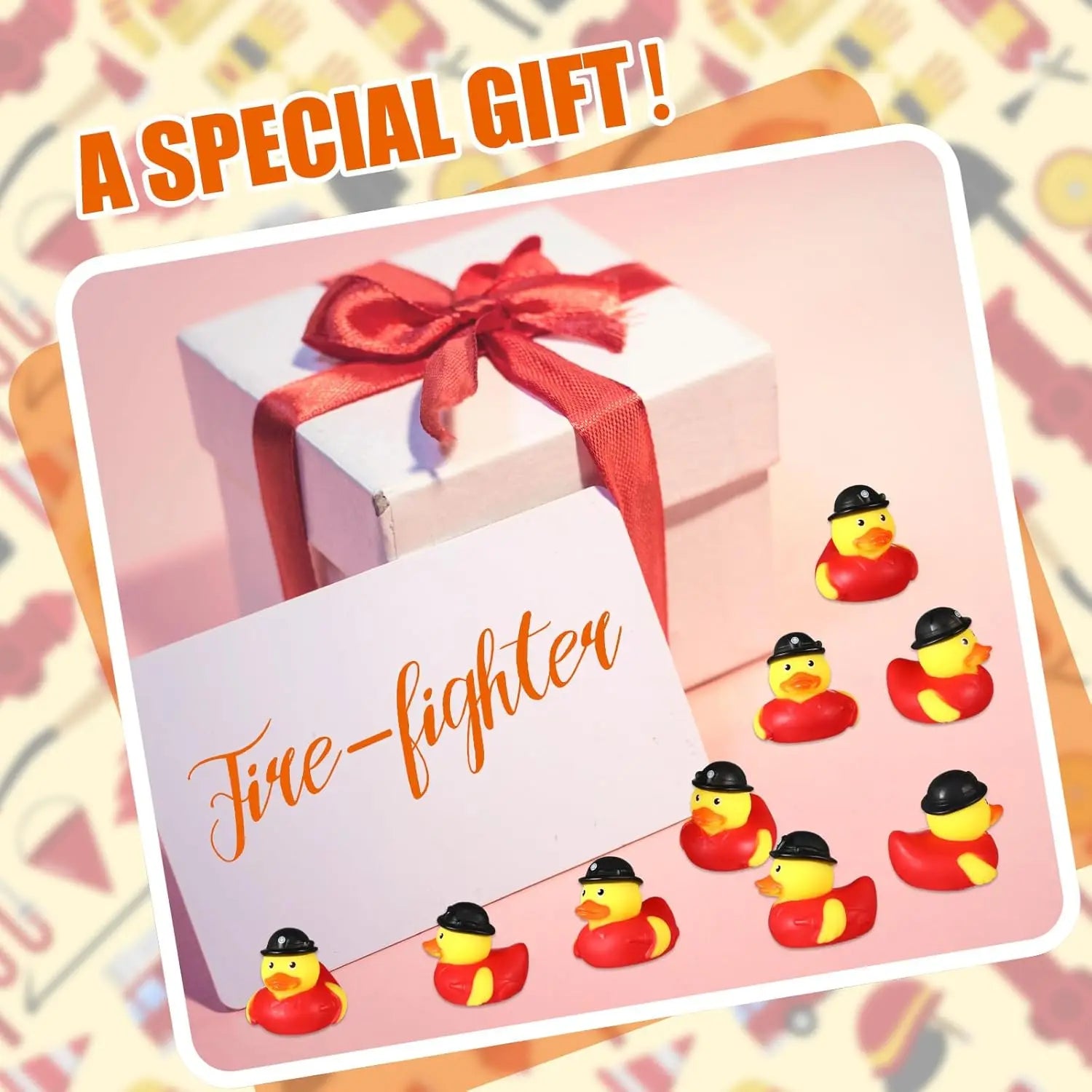 CowLost | product_id-2-24pcs-fireman-rubber-ducks-2-inch-bath-toys-for-party-favors-and-gifts |3