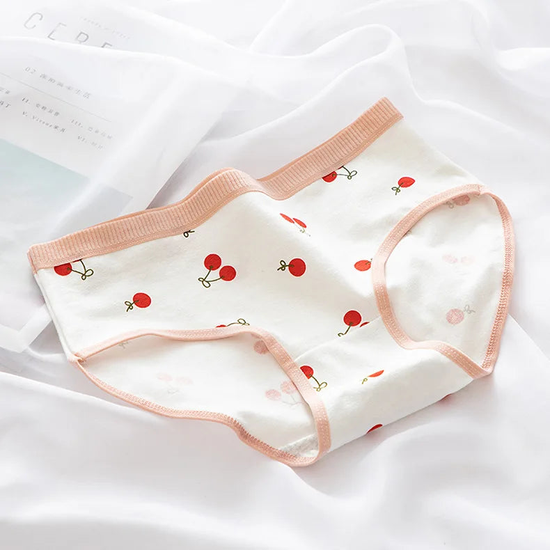 CowLost | product_id-ollymurscn-women-low-waist-cotton-briefs-cherry-print-m-xl |15