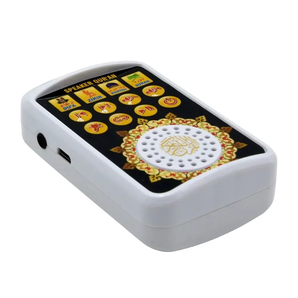 Muslim Islamic Rechargeable Mini Pocket Speaker Zikir Ruqyah Player UK Plug