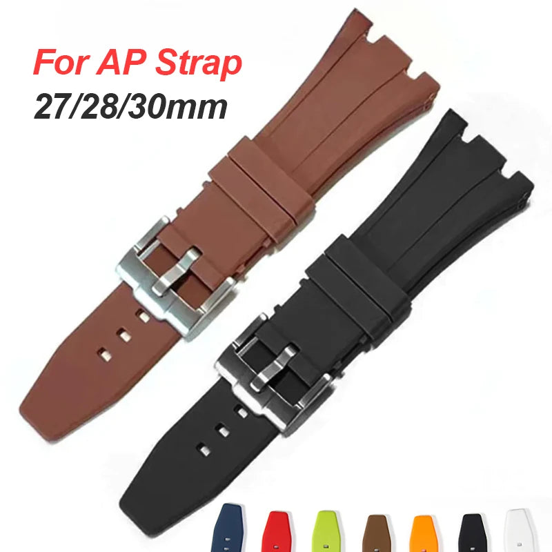 CowLost | bracelets-product_id-27mm-silicone-waterproof-watchband-for-ap-royal-oak-offshore-series-15400-15703-26470 |1