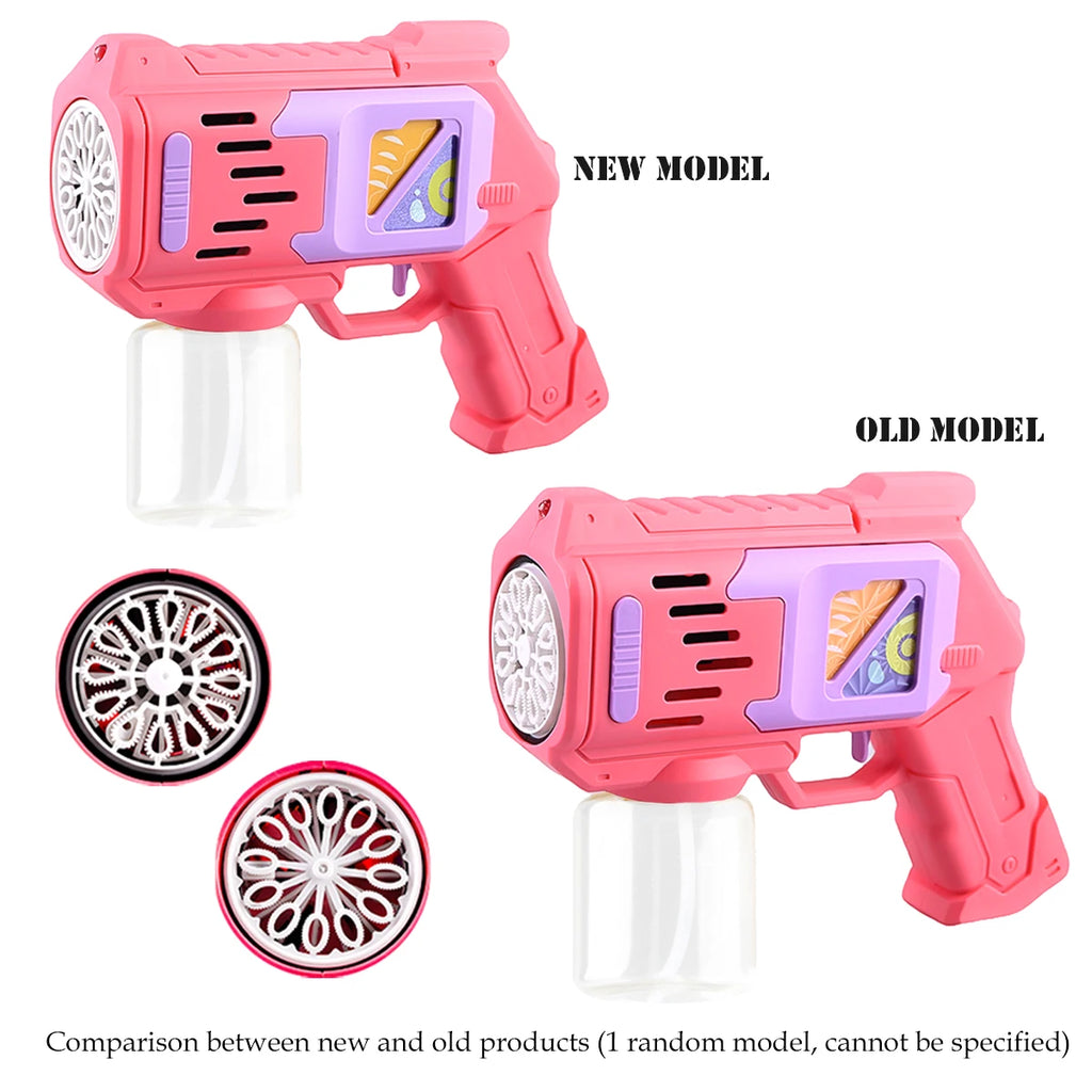 CowLost | product_id-electric-bubble-gun-toy-with-colorful-lights-outdoor-summer-puzzle-gift-no-bubble-liquid-or-battery-included |4