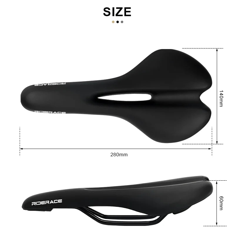 CowLost | riderace-bicycle-saddle-hollow-cycling-seat-for-men-women-soft-pu-leather-comfortable-shock-absorbing-mtb-road-bike-cushion |6