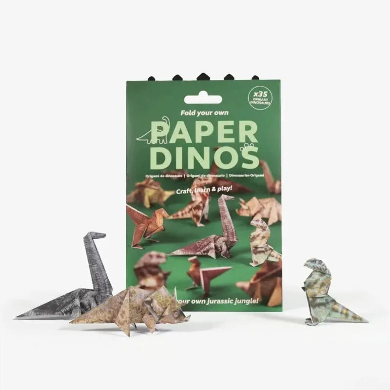 50pcs DIY Origami Paper Cats Folding Animal Craft Set