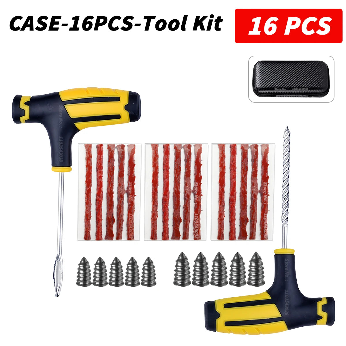 CowLost | car-tire-repair-kit-puncture-plug-tools |6