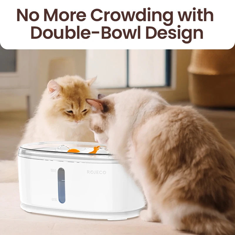 CowLost | cat-food-rojeco-automatic-dual-cat-water-fountain |2