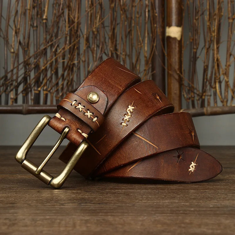 CowLost | 3-8cm-men-high-quality-genuine-leather-belt |23