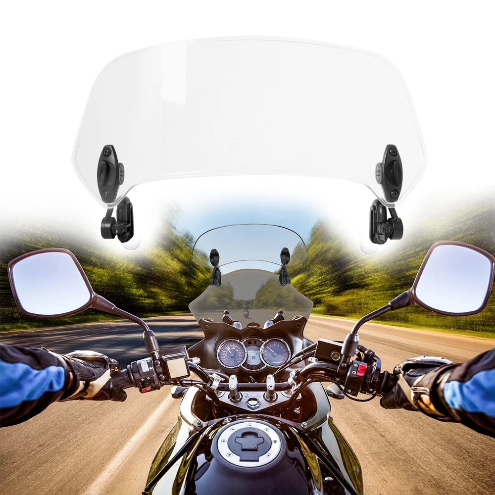 CowLost | product_id-adjustable-clamp-on-windshield-extension-spoiler-for-all-motorcycles |1