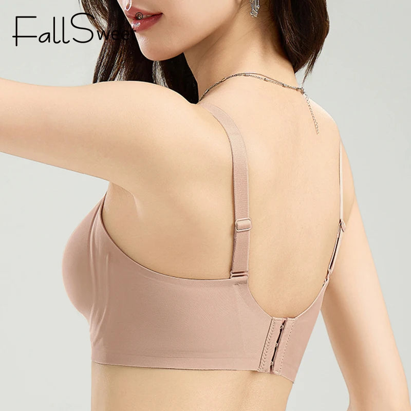 CowLost | product_id-fallsweet-plus-size-wireless-seamless-push-up-bra-for-women-comfortable-breathable |4