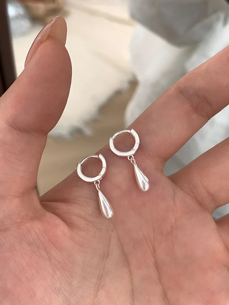 CowLost | business-card-cases-sam-panda-925-sterling-silver-waterdrop-earrings-for-women |8
