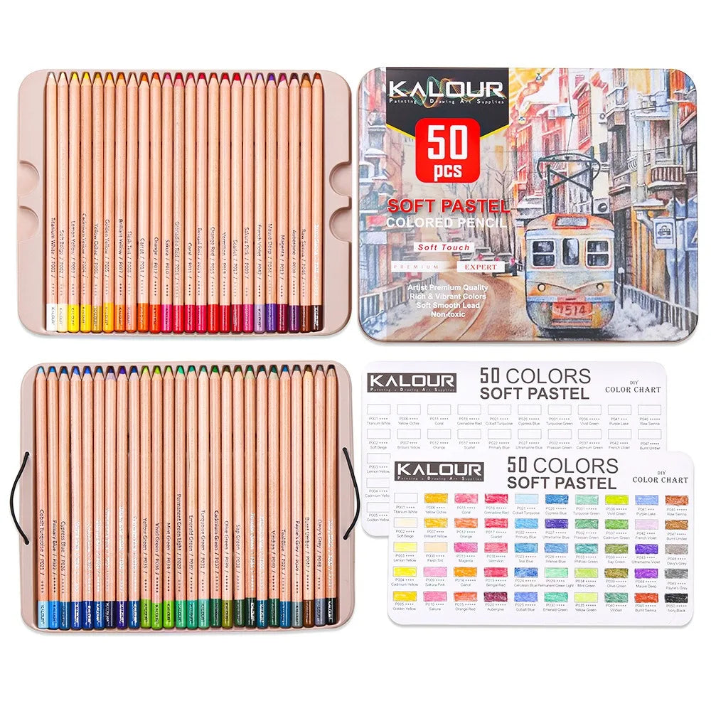 CowLost | art-pencils-product_id-kalour-oil-colored-pencils-set-50-300-pcs-professional-drawing-art-supplies |66