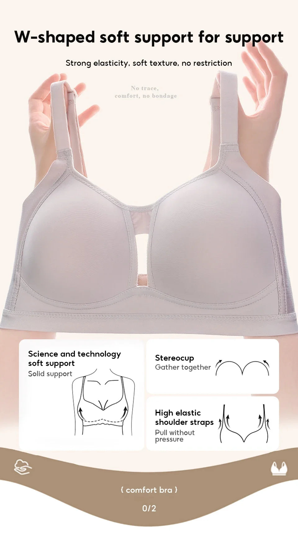 CowLost | product_id-fallsweet-wireless-plus-size-seamless-no-pad-bra-for-women-1-3-pack |8