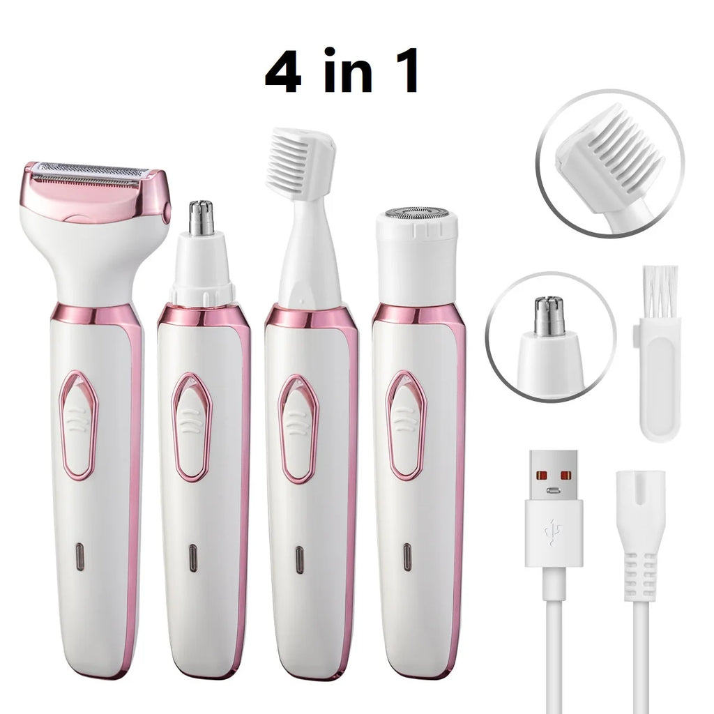 CowLost | product_id-4-in-1-portable-electric-womens-painless-razor-hair-trimmer |3