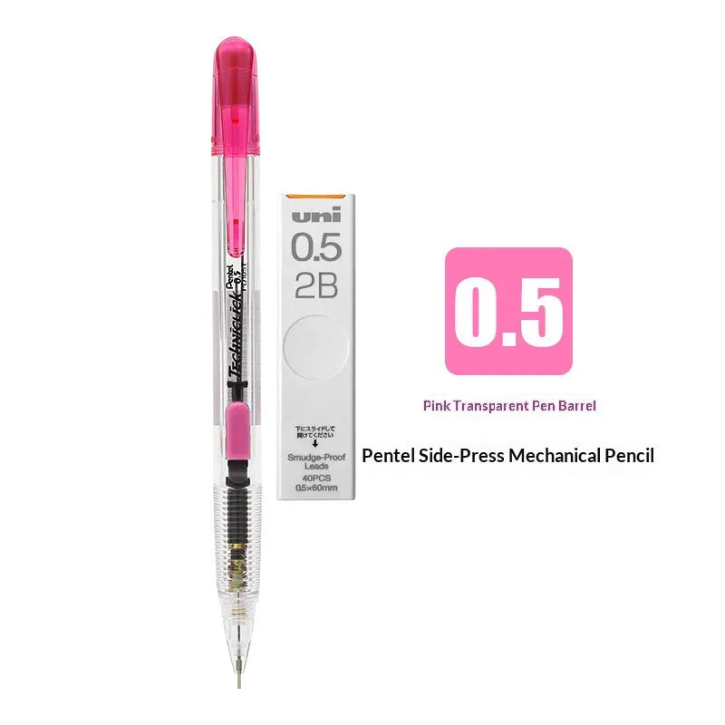 CowLost | product_id-pentel-pd105t-mechanical-pencil-0-5-0-7mm-break-resistant-side-knock-design |24