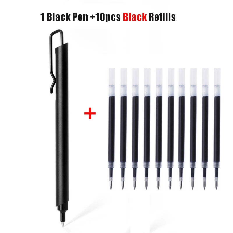 CowLost | product_id-kaco-klip-0-5mm-black-gel-pen-with-clip-for-office-and-school-use |11