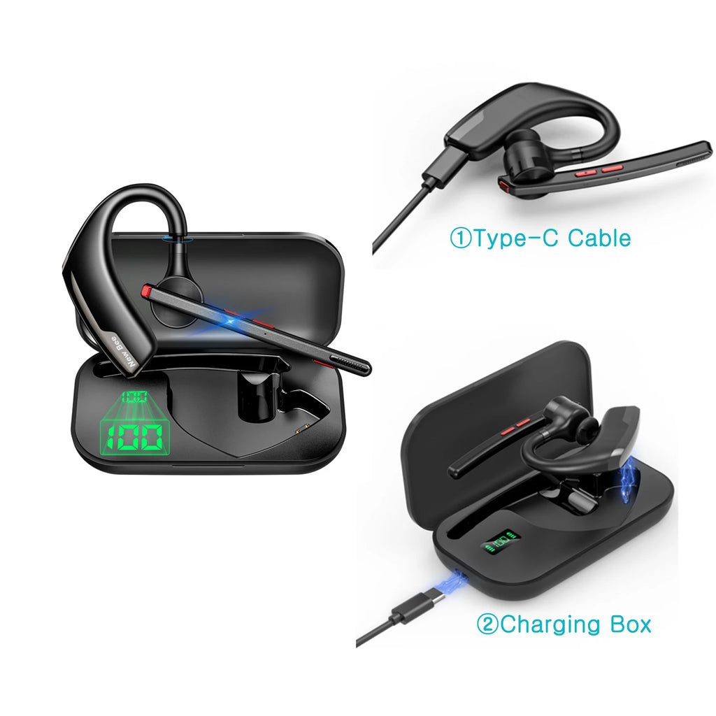 CowLost | mobile-phone-cases-new-bee-m51-bluetooth-v5-2-wireless-earphones-with-dual-mic-and-ear-hook |15