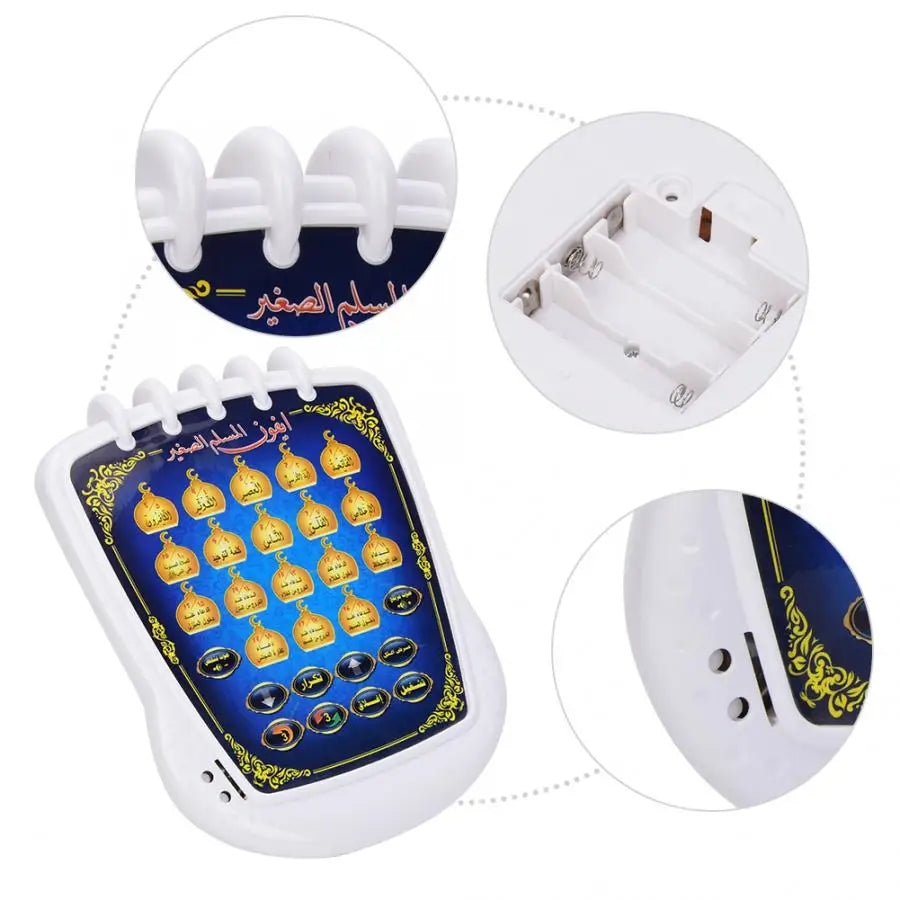 Arabic Kids Electronic Learning Pad Touch Sound Tablet for Early Education Gift