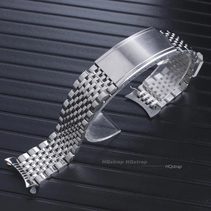 CowLost | product_id-curved-end-stainless-steel-omega-seamaster-replacement-bracelet-18-20mm-unisex-strap |2