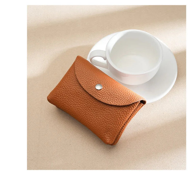 CowLost | activewear-pants-genuine-top-layer-cowhide-coin-purse-for-women |12