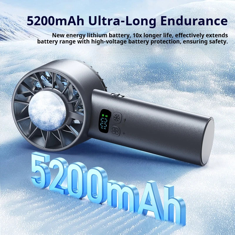CowLost | product_id-homefish-usb-rechargeable-handheld-ice-compress-cooling-fan-with-led-display-for-travel-and-camping |2