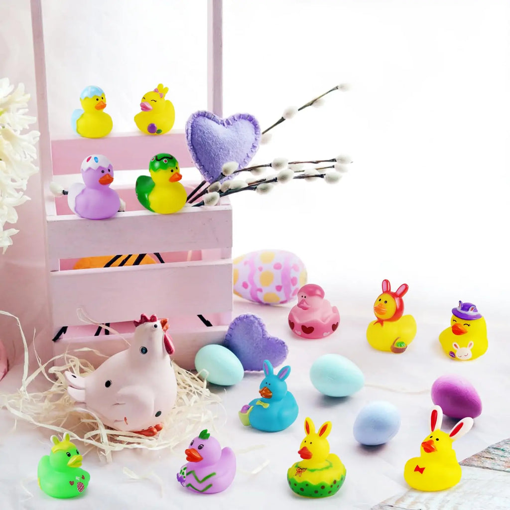 CowLost | product_id-6-12-24pcs-mini-bunny-rubber-ducks-2-1-inch-easter-bath-toys-party-favors |5