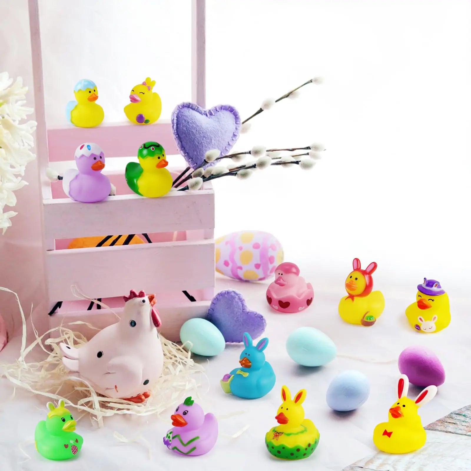 CowLost | product_id-6-12-24pcs-mini-bunny-rubber-ducks-2-1-inch-easter-bath-toys-party-favors |5