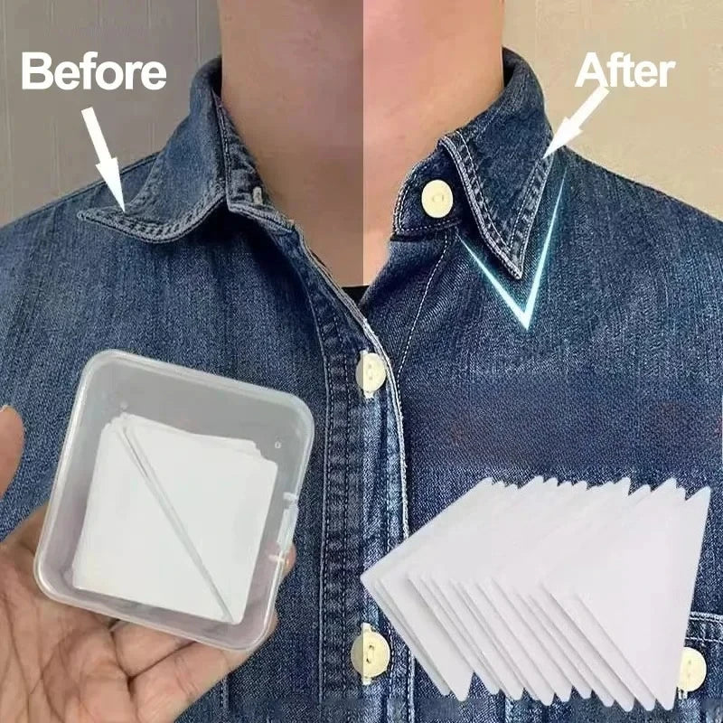 CowLost | product_id-polo-shirt-collar-triangle-brace-paste-for-curl-free-fixed-collar-shape |1
