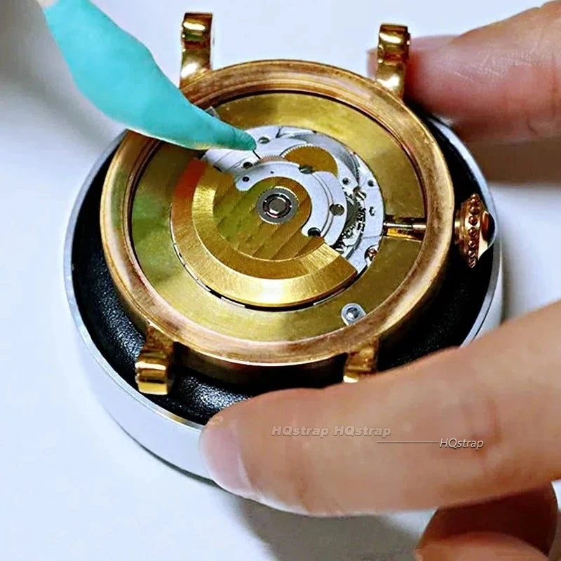 Watch Cleaning Rubber Putty with Wooden Sticks for Movement Cleaning and Repair Tool