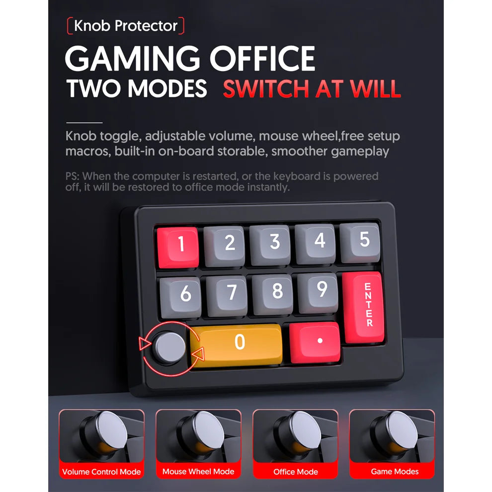 CowLost | product_id-jomaa-12-key-usb-mechanical-gaming-macro-keypad-with-rgb-backlit-and-knobs |5