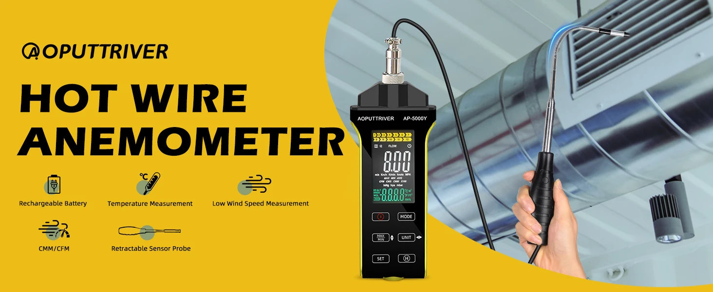 CowLost | fencing-barriers-btmeter-thermal-wind-speed-meter-with-telescopic-hotwire-sensor |7