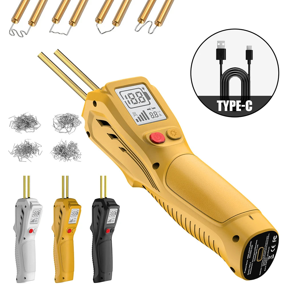500W Handheld Wireless Plastic Welding Machine with LCD Display for Car Bumper Repair