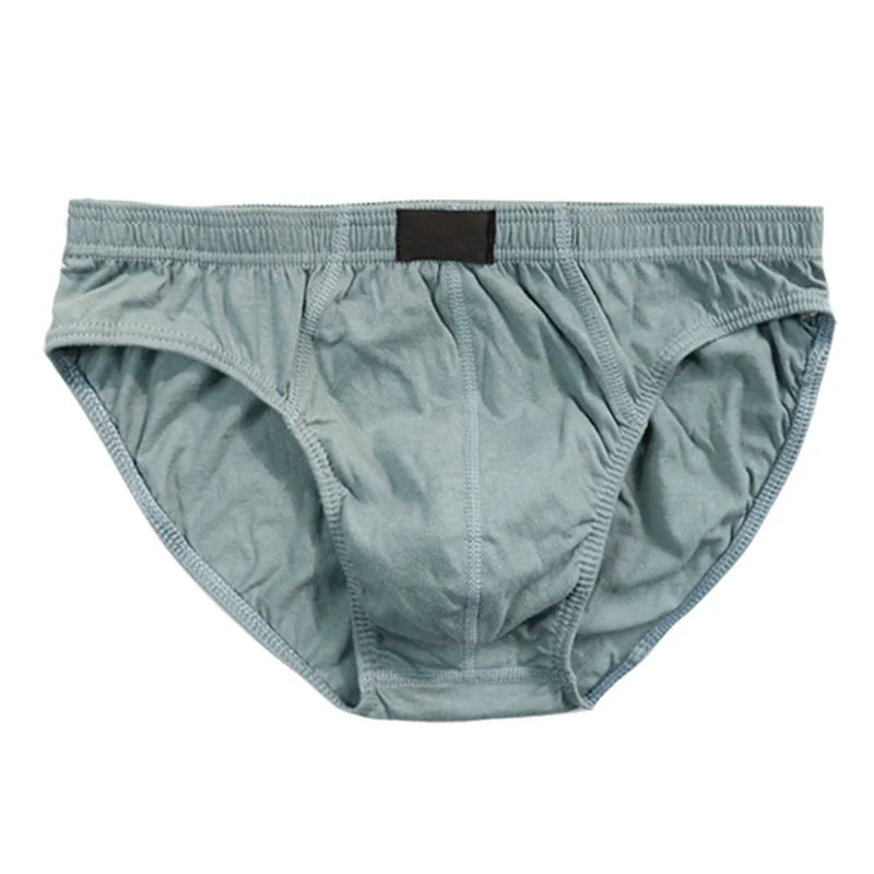 CowLost | men-solid-cotton-briefs-panties-plus-size-xl-5xl-underwear-briefs |17