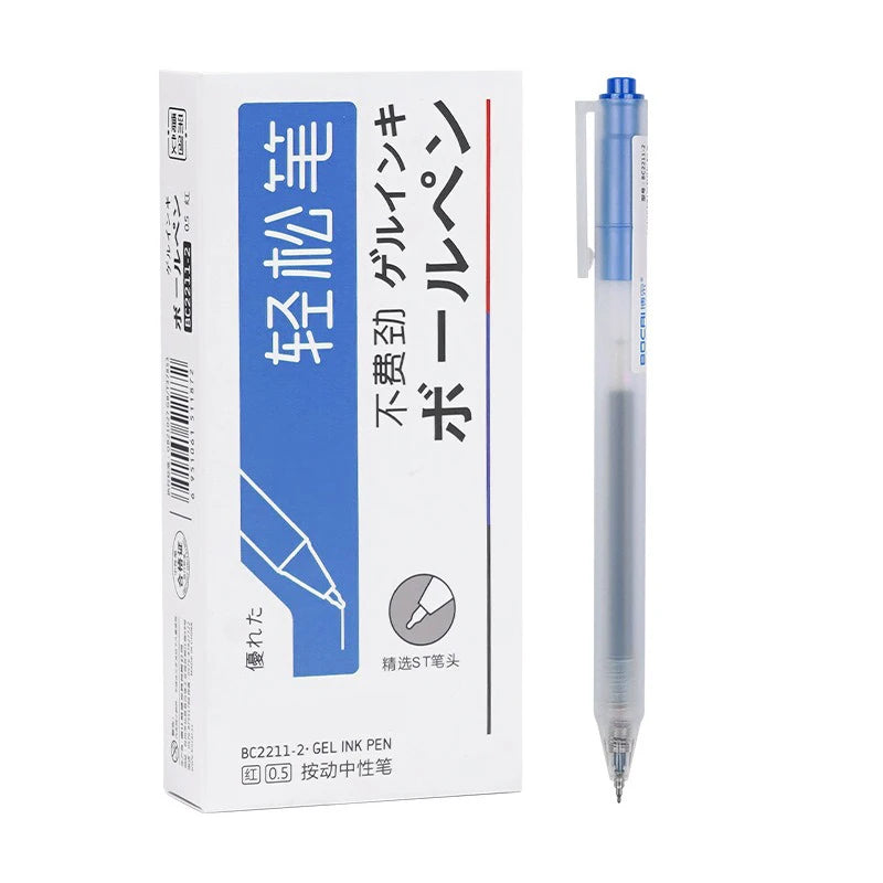 CowLost | product_id-6-pcs-0-5mm-st-synergy-tip-retractable-quick-dry-gel-pens-for-school-office |17