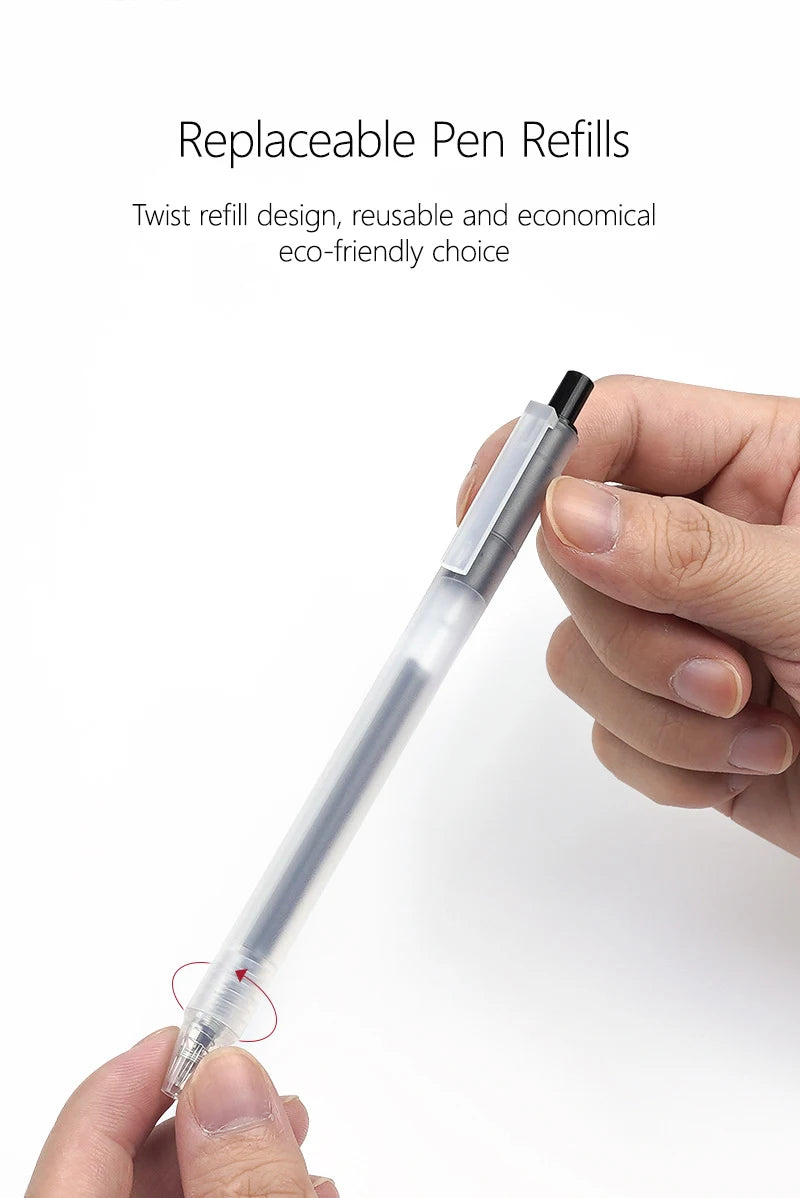 CowLost | product_id-6-pcs-0-5mm-st-synergy-tip-retractable-quick-dry-gel-pens-for-school-office |12
