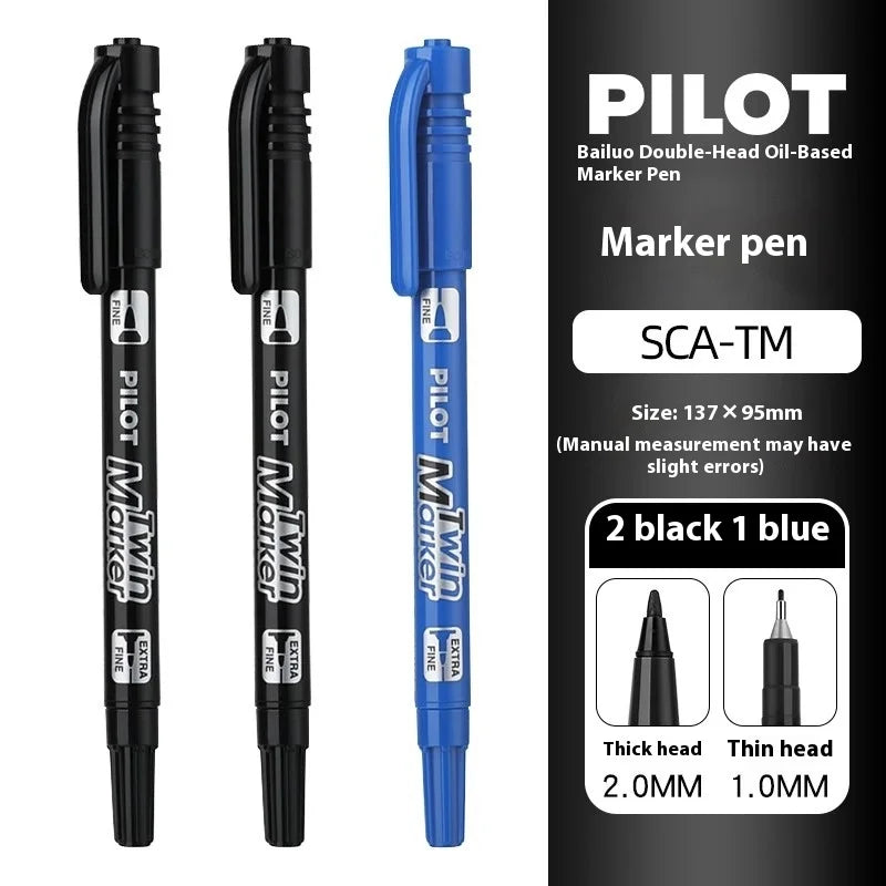 CowLost | product_id-pilot-oil-based-permanent-marker-pen-2-in-1-dual-tip-fine-bold-quick-drying-waterproof-smudge-proof |18