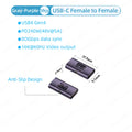CowLost | video-product_id-pd240w-usb-c-female-to-female-otg-adapter-240w-pd3-1-fast-charging-80gbps-data-16k-60hz-video-support |12