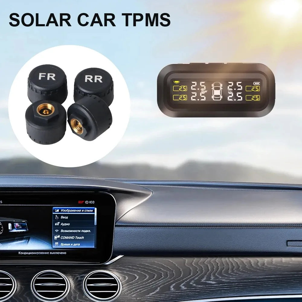 CowLost | air-intake-temperature-sensors-product_id-solar-car-tire-pressure-monitoring-system-with-4-external-sensors-and-temperature-warning |1