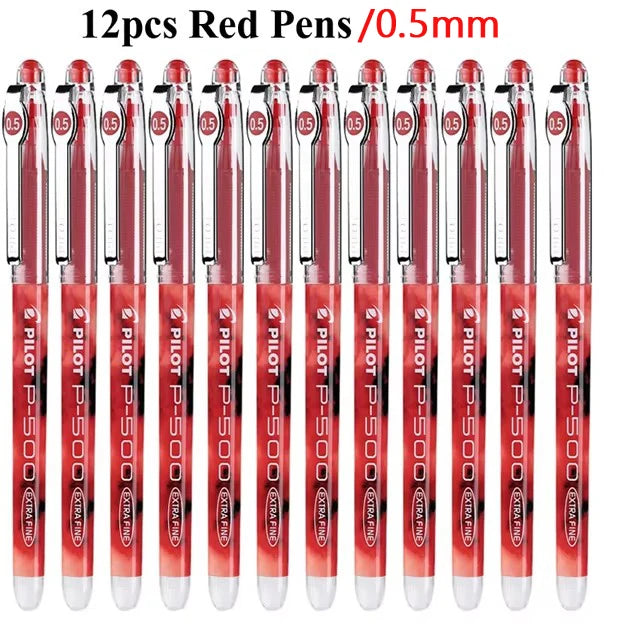 CowLost | product_id-pilot-p500-p700-gel-pens-0-5-0-7mm-black-red-blue-large-capacity-for-school-office-home-use |28