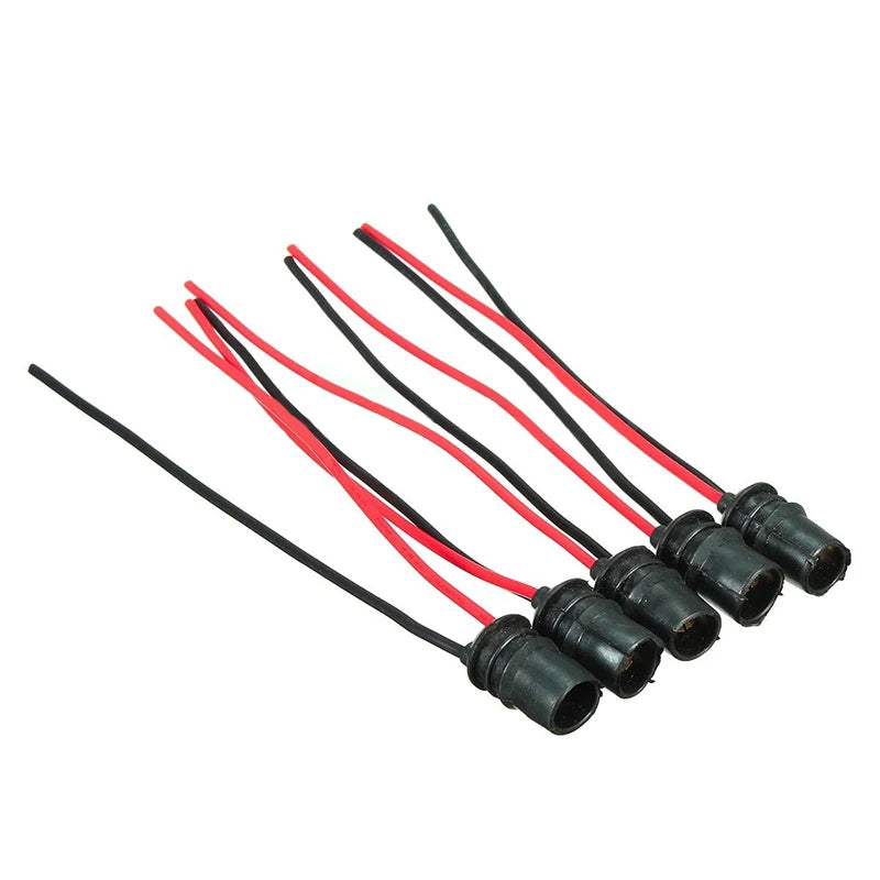 CowLost | product_id-t10-w5w-147-led-car-wedge-light-bulb-socket-connector-holder-extension-replacement-1-5-pcs |4