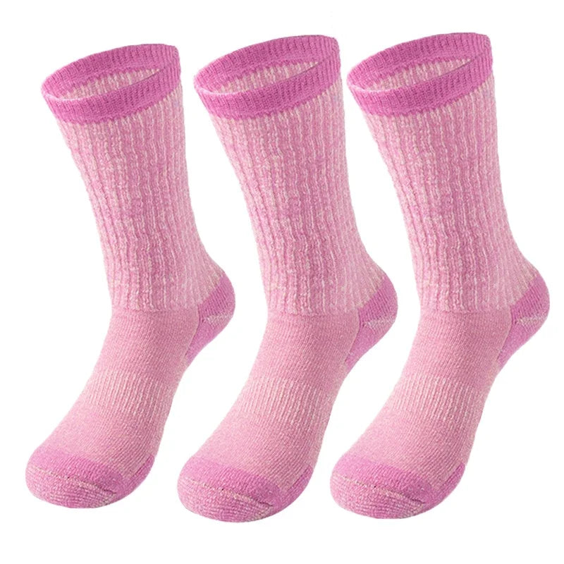 CowLost | uncategorized-merino-wool-hiking-thermal-midweight-cushion-winter-boot-socks-3-pack |24